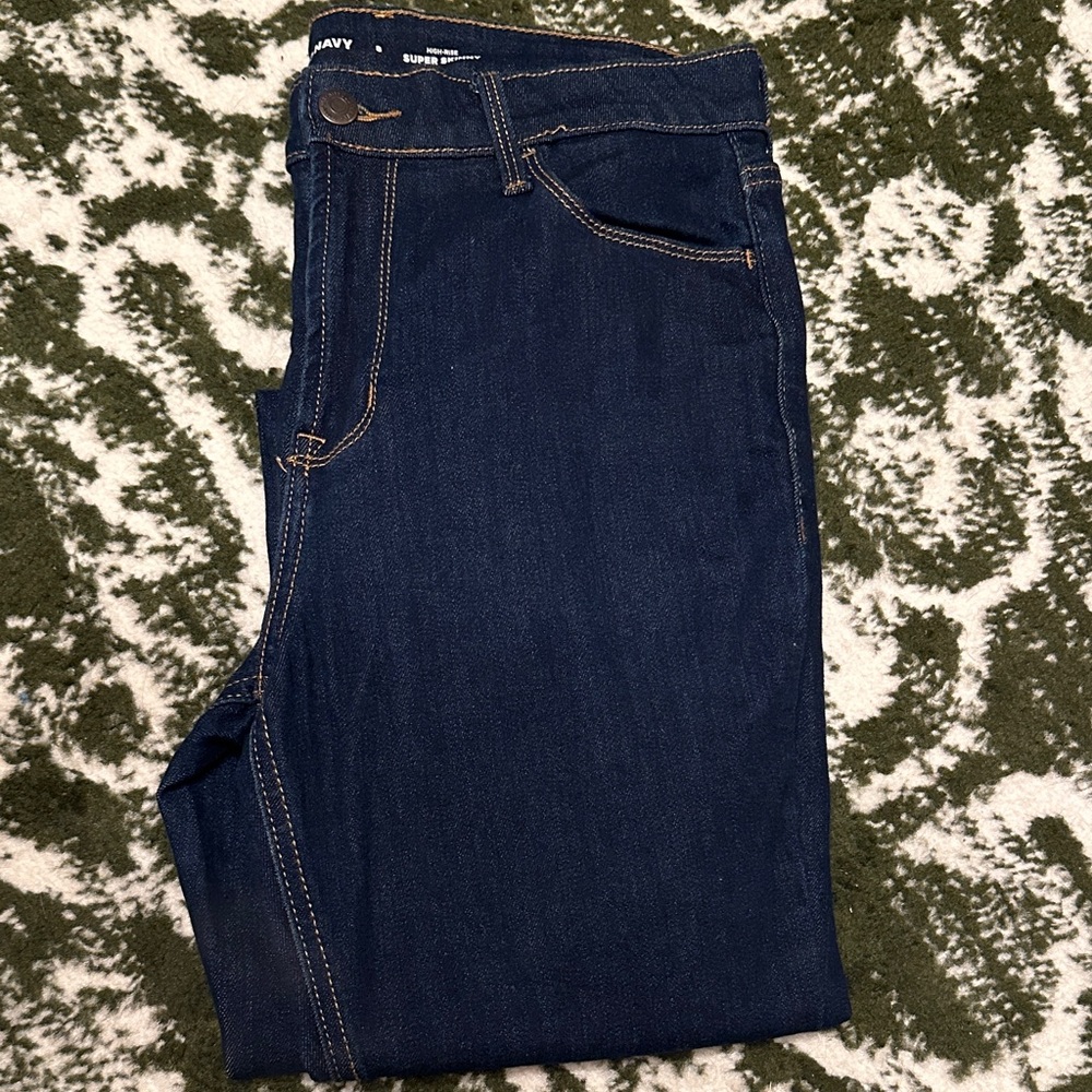Old Navy Women's Deep Indigo Skinny Jeans